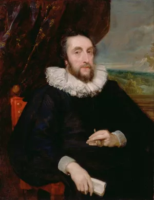 Thomas Howard, Second Earl Of Arundel by Anthony Van Dyck Oil Painting