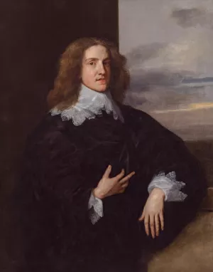 Young Gentleman by Anthony Van Dyck Oil Painting