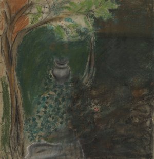 Jardin by Antoine Bourdelle Oil Painting