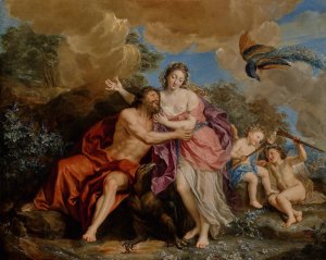 Jupiter And Juno On Mount Ida by Antoine Coypel Oil Painting