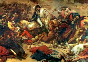 Bataille dAboukir, 5 Juillet 1799 Detail by Antoine-Jean Gros - Oil Painting Reproduction