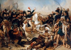 Battle of the Pyramids, July 21, 1798 Oil painting by Antoine-Jean Gros