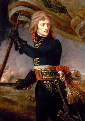 Bonaparte on the Bridge at Arcole by Antoine-Jean Gros Oil Painting
