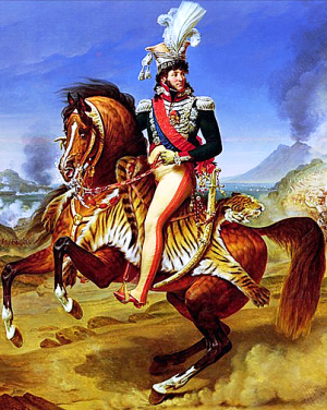 Equestrian Portrait of Joachim Murat