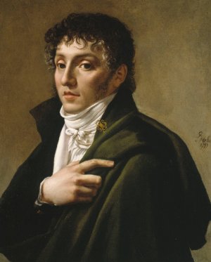 Etienne-Henri Mehul by Antoine-Jean Gros Oil Painting
