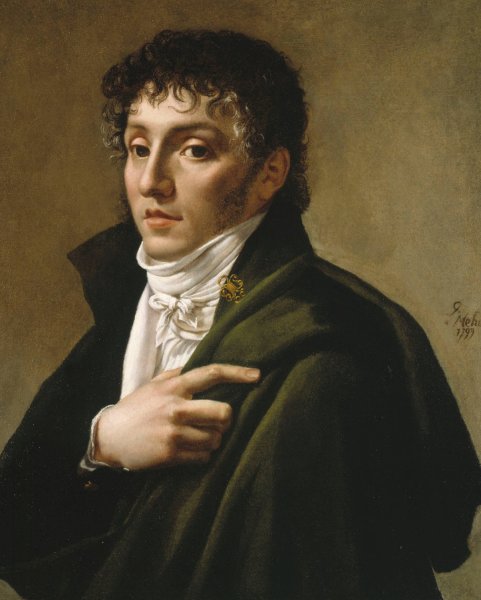 Main Product Photo of Etienne-Henri Mehul  Painting by Antoine-Jean Gros