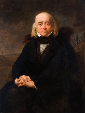 Julian Ursyn Niemcewicz by Antoine-Jean Gros Oil Painting