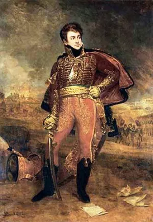 Le General Comte Fournier Sarloveze by Antoine-Jean Gros Oil Painting