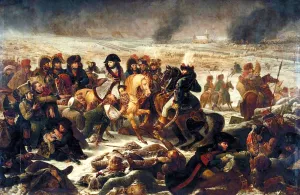 Napoleon Bonaparte on the Battlefield of Eylau, 1807 by Antoine-Jean Gros Oil Painting