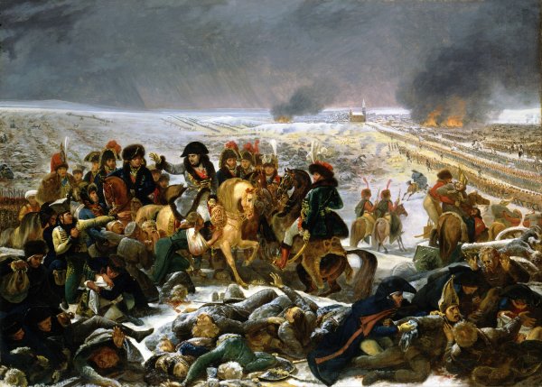 Main Product Photo of Napoleon on the Battlefield of Eylau  Painting by Antoine-Jean Gros