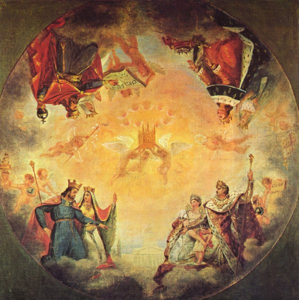Main Product Photo of Pantheon de Paris Painting by Antoine-Jean Gros
