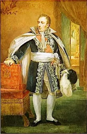 Pierre-Antoine-Noel-Mathieu Bruno, Comte Daru by Antoine-Jean Gros Oil Painting