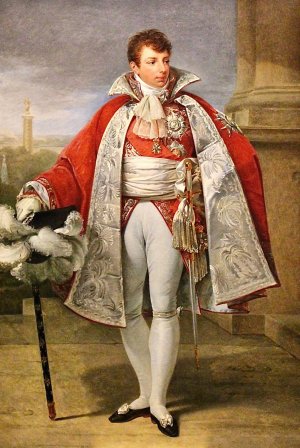 Portrait de Gerard-Christophe-Michel Duroc, duc de Frioul, en habit de Grand marechal du palais by Antoine-Jean Gros Oil Painting
