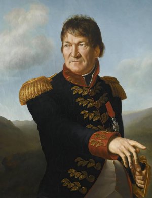 Portrait Of Baron Segoing De Laborde by Antoine-Jean Gros Oil Painting