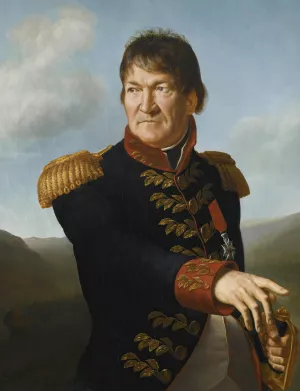 Portrait Of Baron Segoing De Laborde by Antoine-Jean Gros Oil Painting