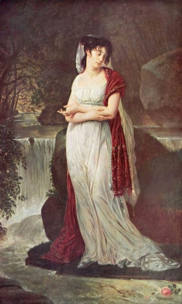 Main Product Photo of Portrait of Christine Boyer Painting by Antoine-Jean Gros
