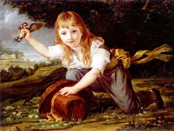 Main Product Photo of Portrait of Paulin des Hours Painting by Antoine-Jean Gros