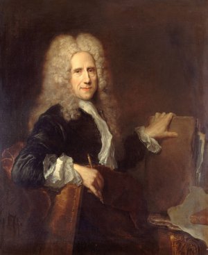 Jean Mariette by Antoine Pesne Oil Painting