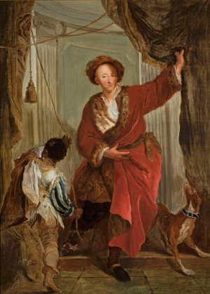 Portrait of Friedrich Ernst von Knyphausen by Antoine Pesne Oil Painting