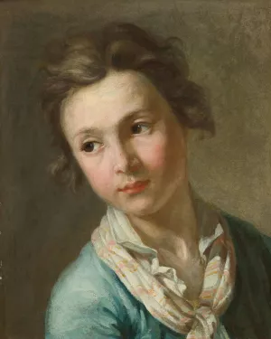 Portrait Of A Youth by Antoine Rivalz Oil Painting