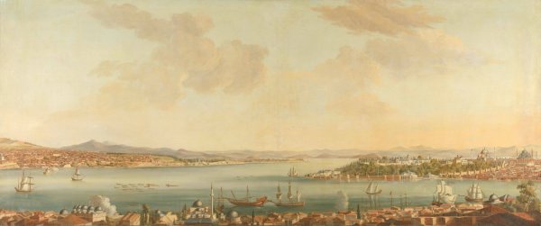Main Product Photo of View of Constantinople  Painting by Antoine Van Der Steen