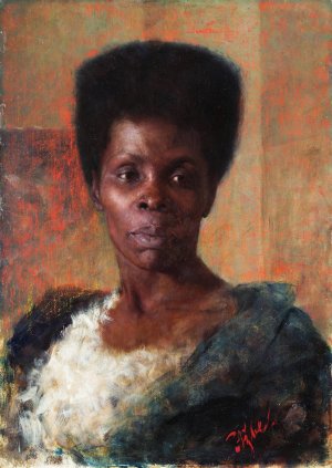 Zamorka by Anton Azbe Oil Painting