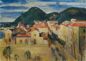 Ajaccio by Anton Faistauer Oil Painting