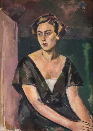 Die Russin by Anton Faistauer Oil Painting