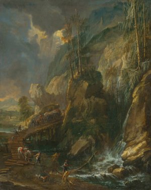 Before the Storm by Anton Faistenberger Oil Painting