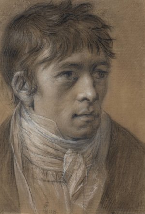 Portrait of the Artist's Son, Carl Anton Graff by Anton Graff Oil Painting