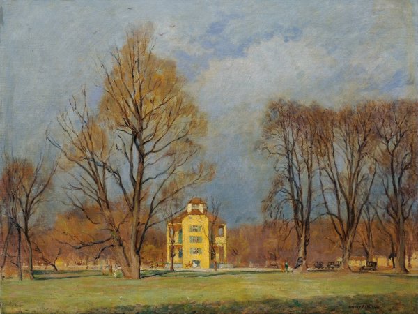 Main Product Photo of Lusthaus im Prater  Painting by Anton Hans Karlinsky