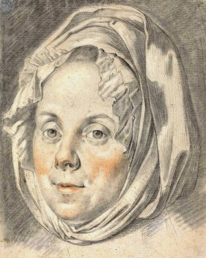 Head Of A Matron by Anton Johann Tischbein Oil Painting