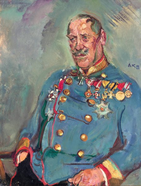 Main Product Photo of General Gottfried Seibt von Ringenhart  Painting by Anton Kolig
