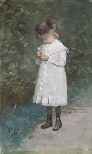 Elisabeth Mauve by Anton Mauve Oil Painting