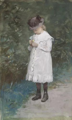 Elisabeth Mauve by Anton Mauve Oil Painting