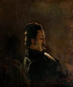 Portrait of Pieter Frederik van Os, Painter Oil painting by Anton Mauve