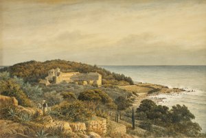 Lacroma in Dalmatien by Anton Perko Oil Painting
