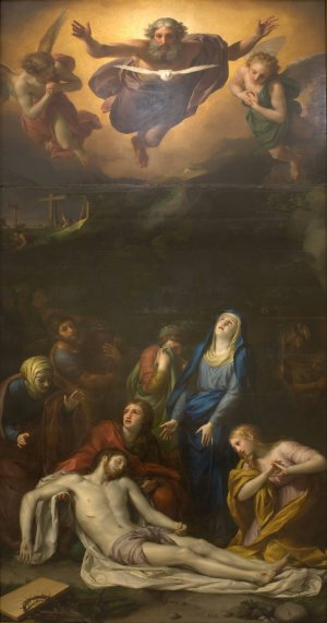 Descent by Anton Raphael Mengs Oil Painting