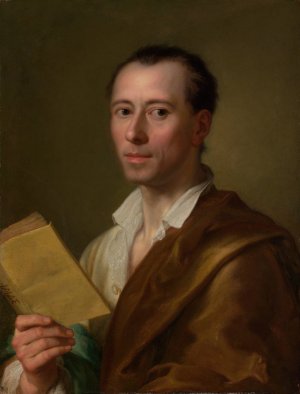 Johann Joachim Winckelmann by Anton Raphael Mengs Oil Painting