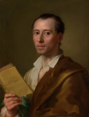Johann Joachim Winckelmann by Anton Raphael Mengs Oil Painting