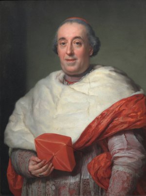 Portrait of Cardinal Zelada by Anton Raphael Mengs Oil Painting