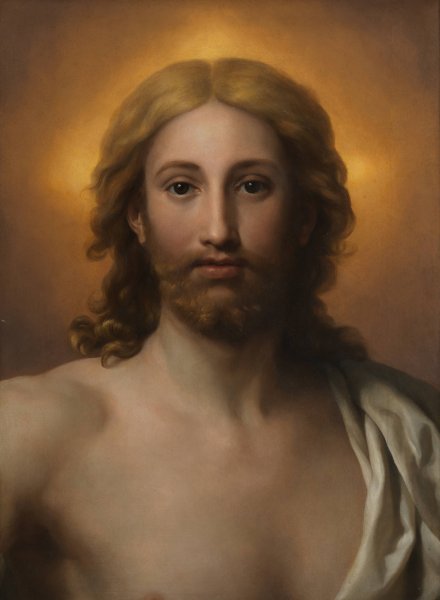 Main Product Photo of Salvator Mundi  Painting by Anton Raphael Mengs