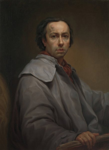 Main Product Photo of Self-Portrait  Painting by Anton Raphael Mengs
