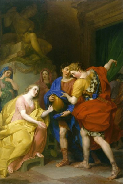 The Return of Orestes  by Anton Von Maron - Hand-Painted Oil Painting Reproduction