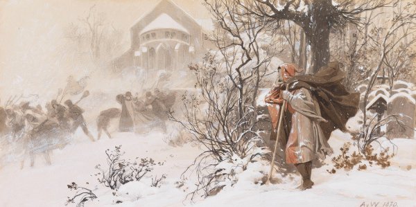 Main Product Photo of Irregang  Painting by Anton Von Werner