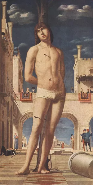 St. Sebastian by Antonello Da Messina Oil Painting