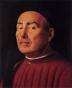 Trivulzio Portrait by Antonello Da Messina Oil Painting