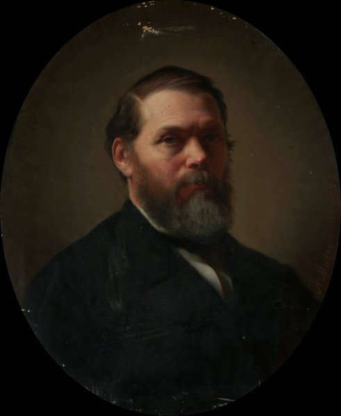 Main Product Photo of Self-portrait  Painting by Antoni Murzynowski