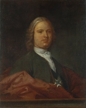 Portrait of a Knight of the Order of Saint John by Antoni Viladomat Oil Painting
