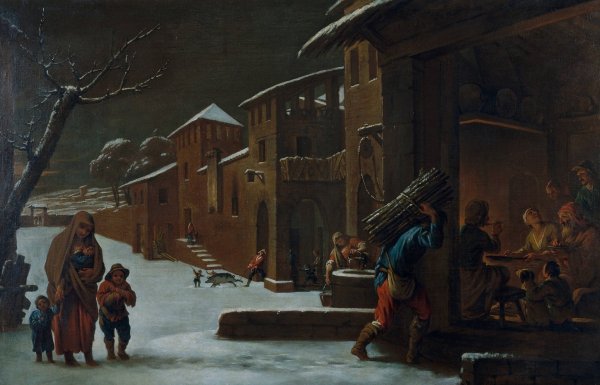 Main Product Photo of Winter  Painting by Antoni Viladomat